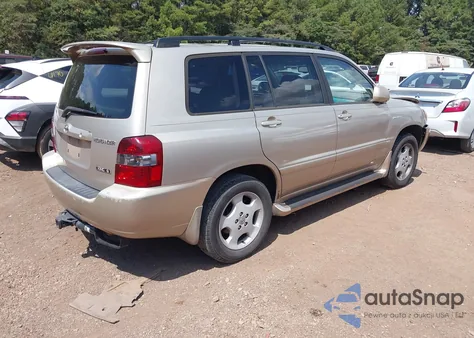 2006 Toyota Highlander Limited V6 из США, поврежденный, VIN JTEEP21AX60140985